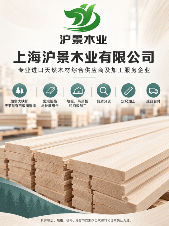 加拿大铁杉桑拿板有哪些常用规格？厚度、宽度和长度怎么选